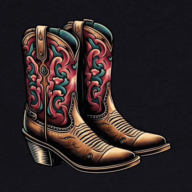 Traditional mexican cowboy boots by PinScher